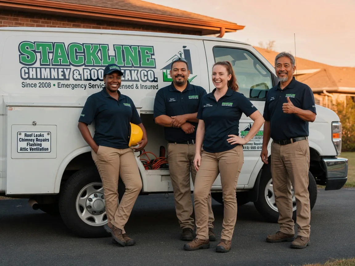 Chimney flashing repair company in Weir, TX